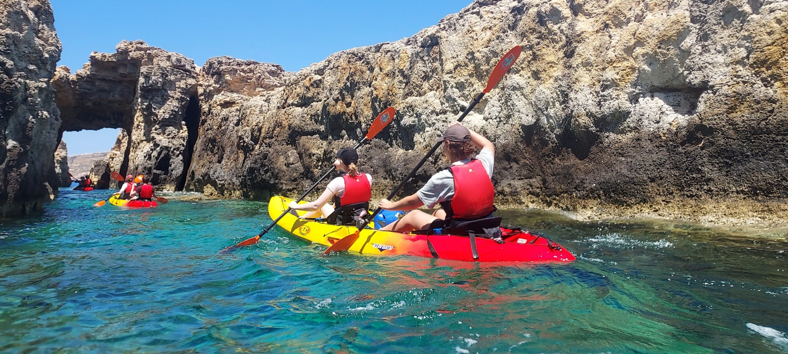 If you’re nervous about trying sea kayaking