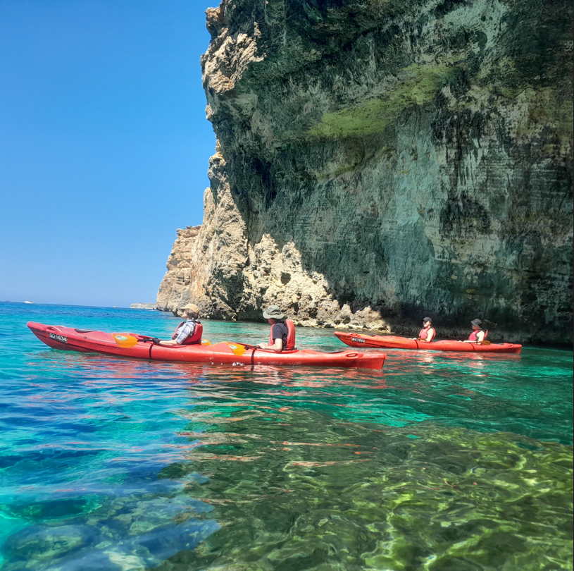 The conditions are just perfect. Join us on one of our sea kayaking tours :-)